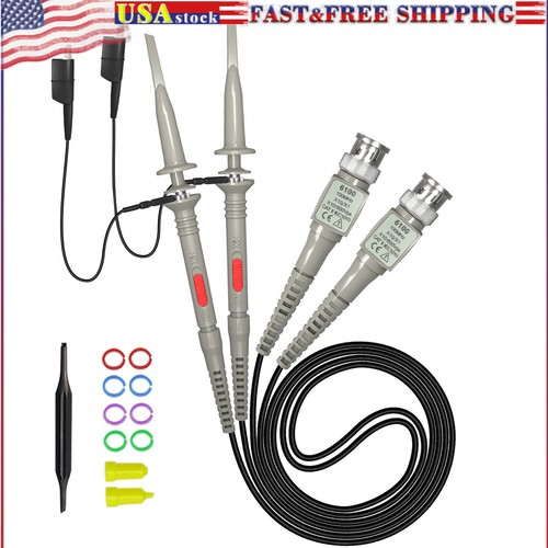 2pcs p6100 oscilloscope - p6100, clip